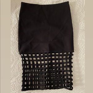 Black pencil skirt, size small